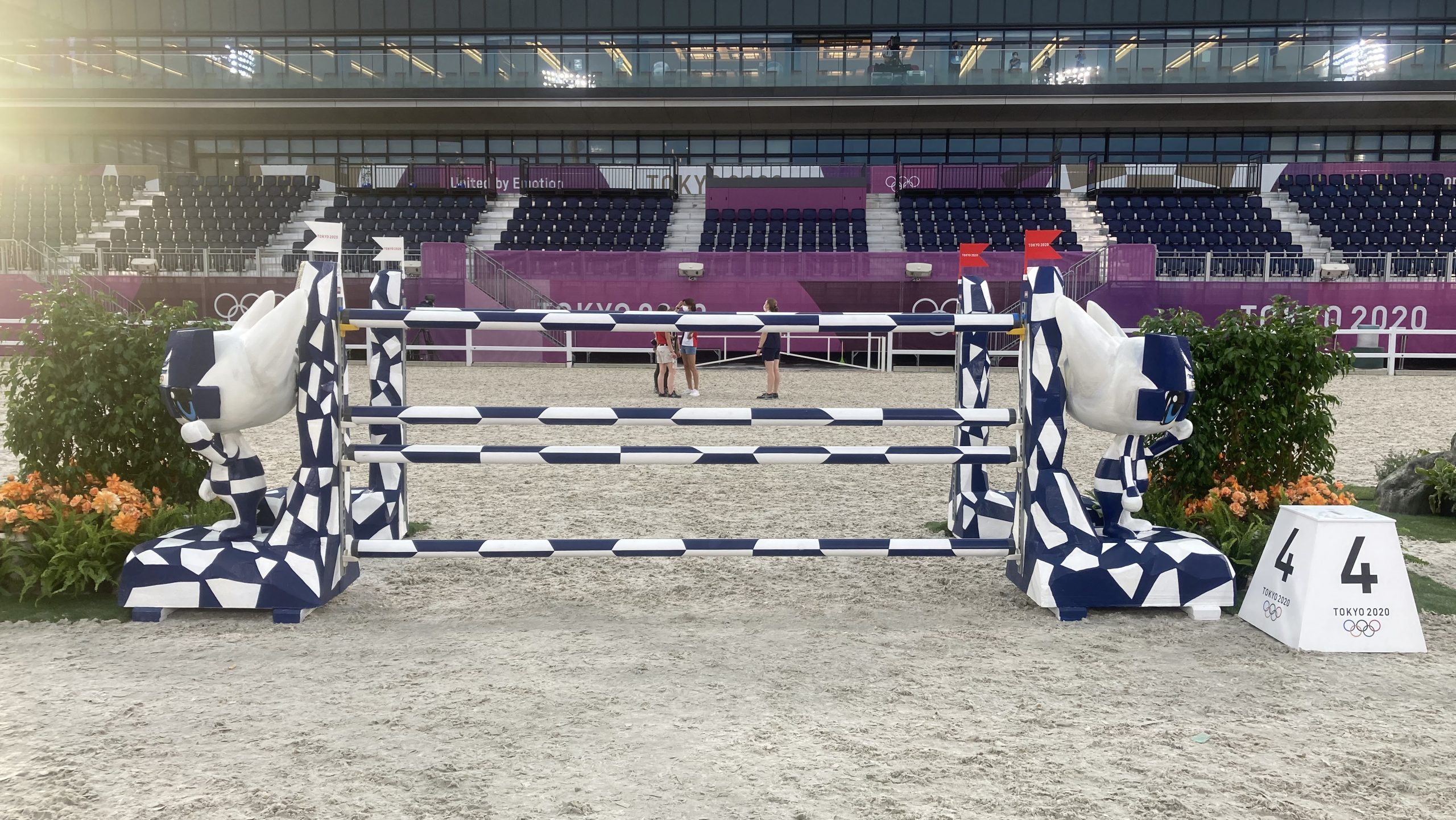 Olympic team showjumping &amp;ndash; course for the final