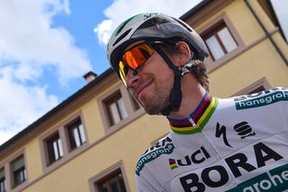 World champion Peter Sagan (Bora-Hansgrohe) at stage 2 of Tirreno-Adriatico