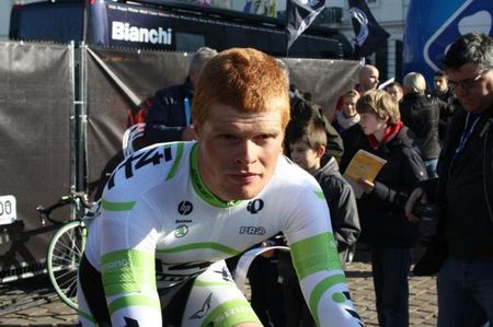 Dominic Klemme in his new team kit