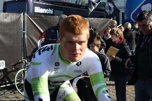 Dominic Klemme in his new team kit