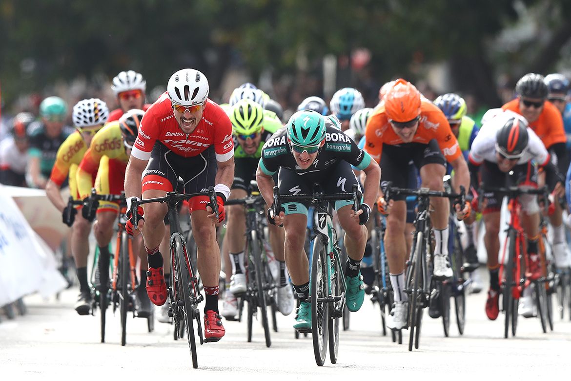 John Degenkolb outsprints Erik Baska