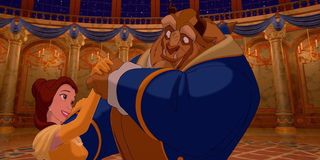 Belle and The Beast dancing in Beauty And The Beast