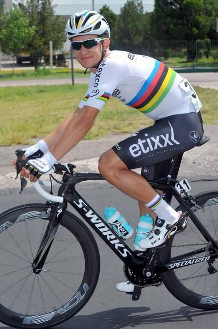 Michal Kwiatkowski (Etixx-Quickstep) smiles for the camera