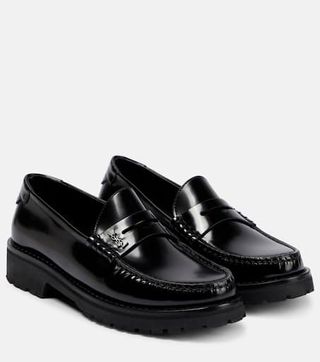 Le Loafer leather penny loafers
