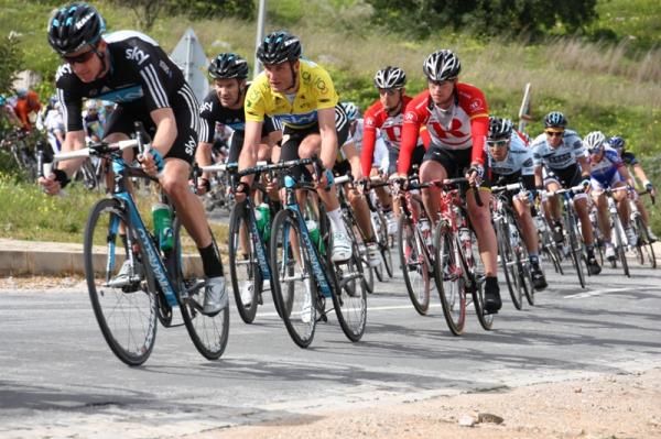 The peloton in Tavira