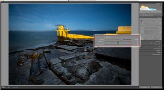 Lightroom tutorial moonlit landscape