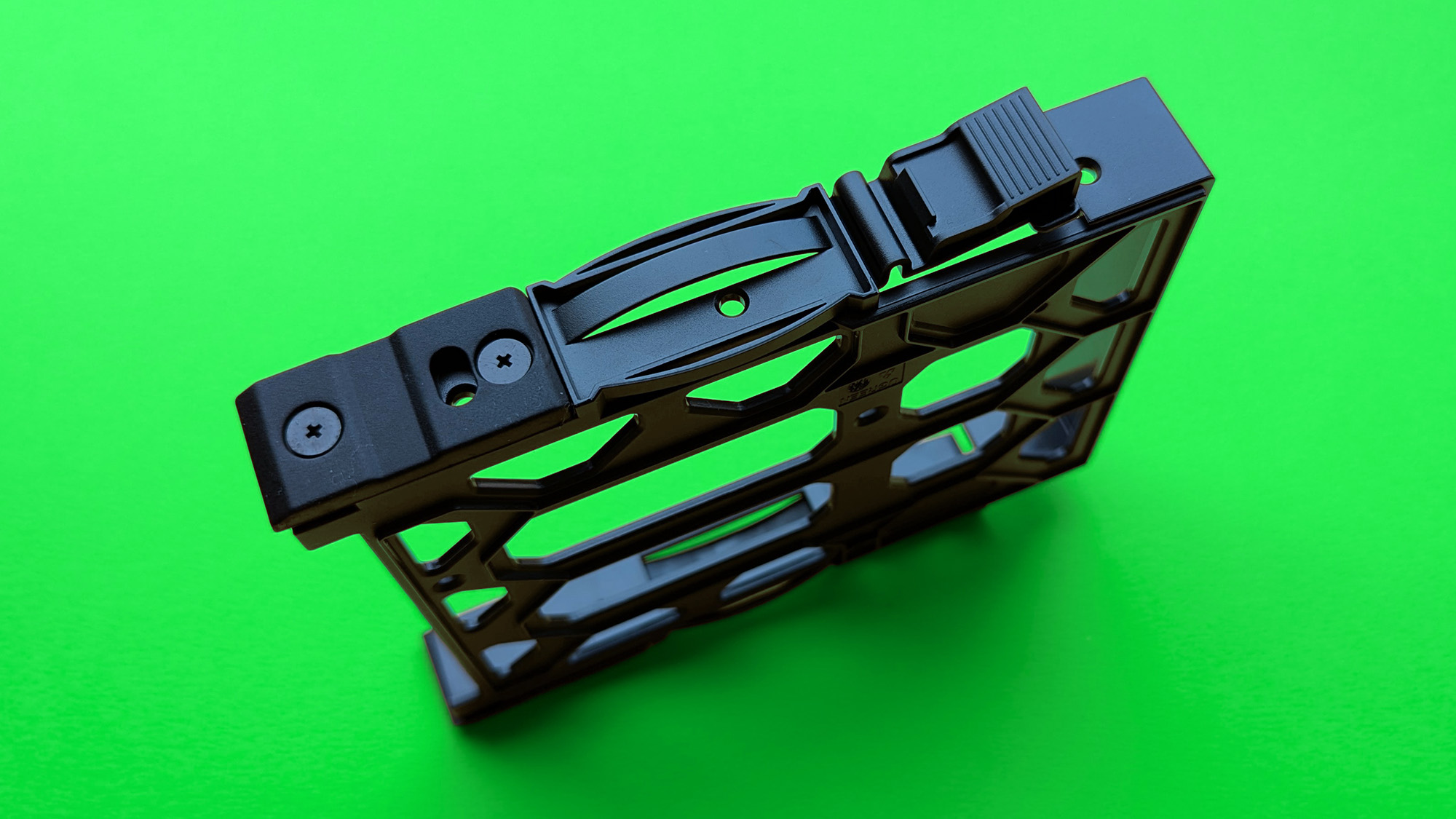 UGREEN NASync DH2300 on a green card paper background