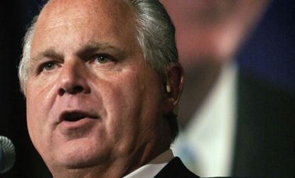 Rush Limbaugh and cable news giant Fox News have "succeeded in dumbing down the right's ideas," says Conor Friedersdorf at The Atlantic.