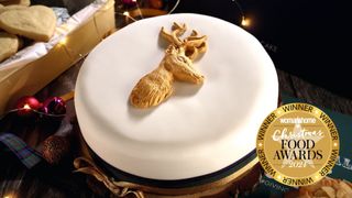 Stag Christmas cake Aldi