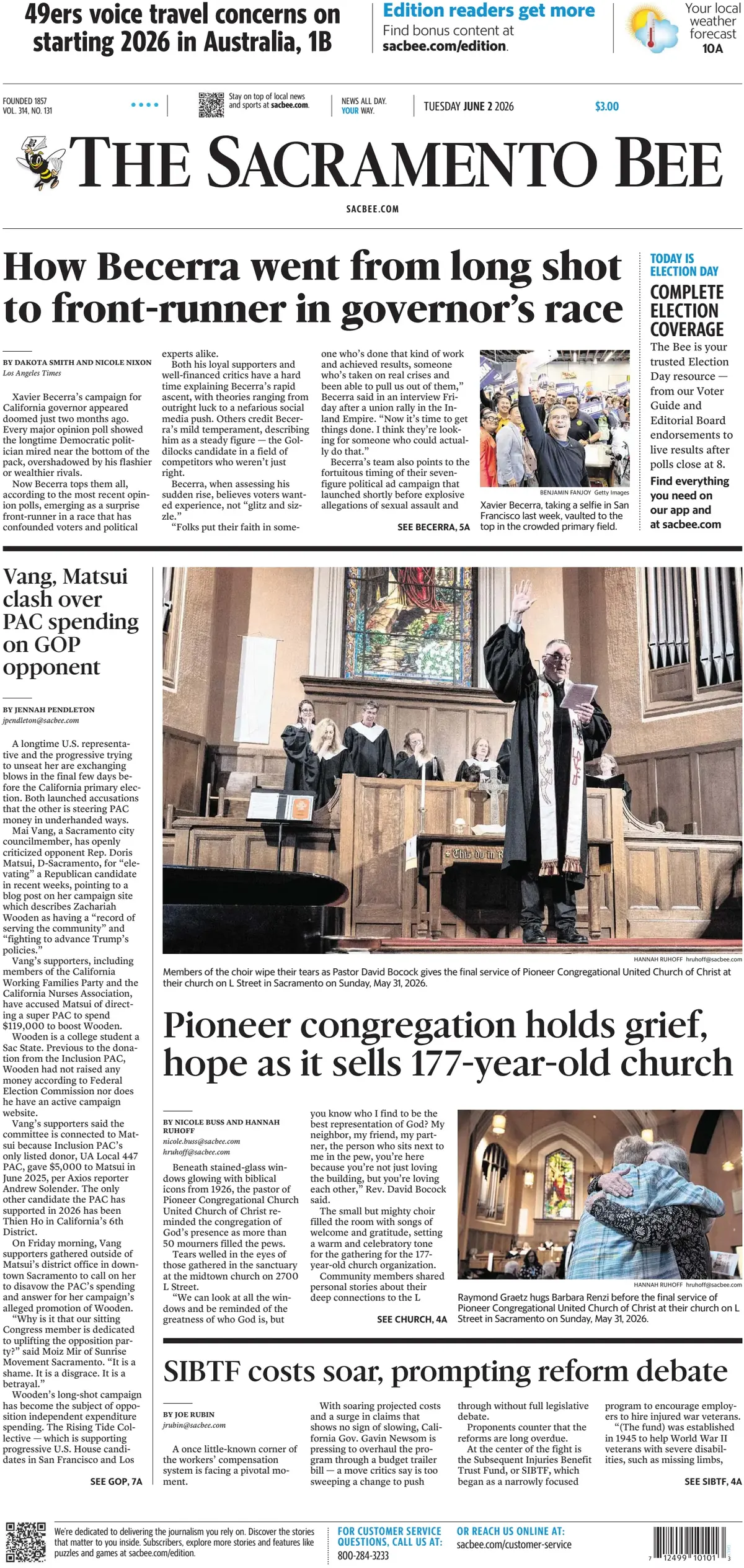 The Sacramento Bee