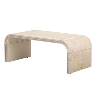 minimalist coffee table made of wood