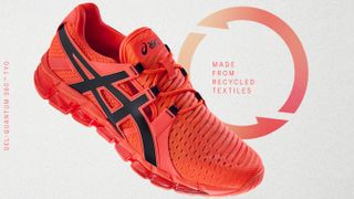 Asics recycled shoe