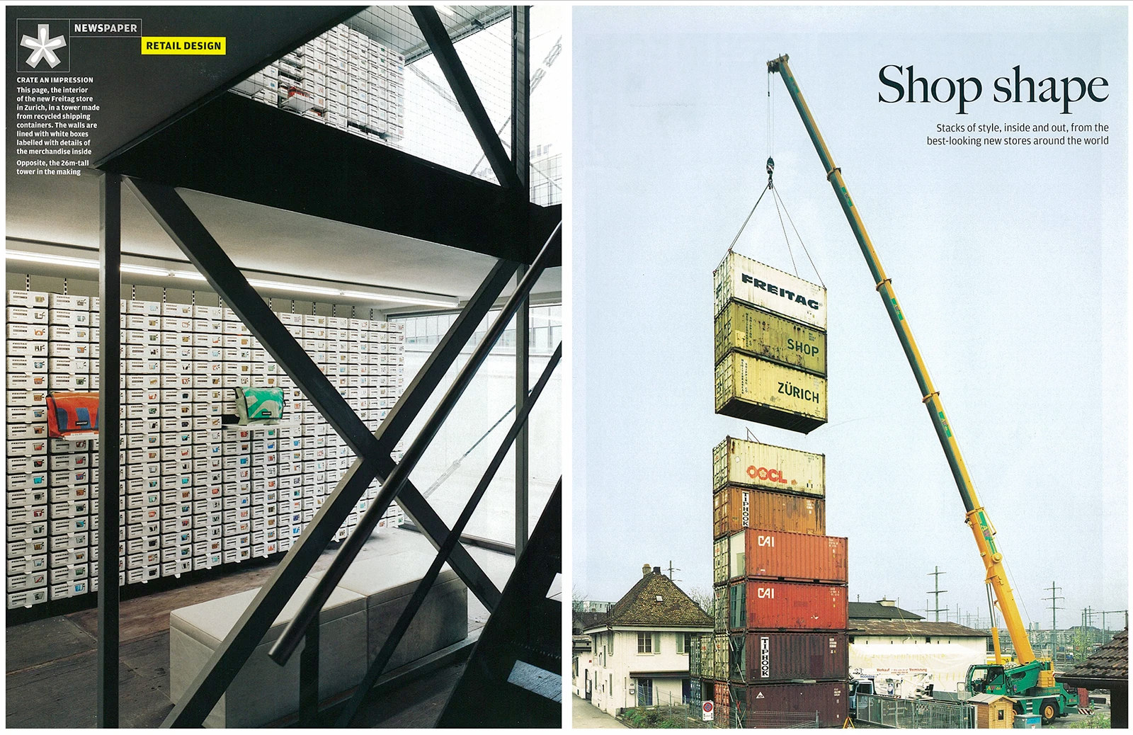 Under construction, as featured in Wallpaper* September 2006