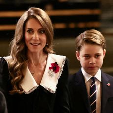 The Princess of Wales and Prince George attend the Festival of Remembrance