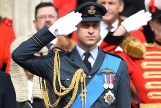 Prince William serving in the military