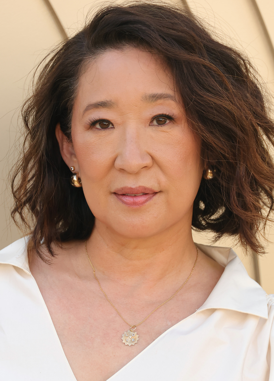 Sandra Oh attends the Gold House 4th Annual Gold Gala at The Music Center on May 10, 2025 in Los Angeles, California