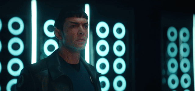It's beautiful! Spock, don't look at it. Shut your eyes, Spock. Don't look at it, no matter what happens!