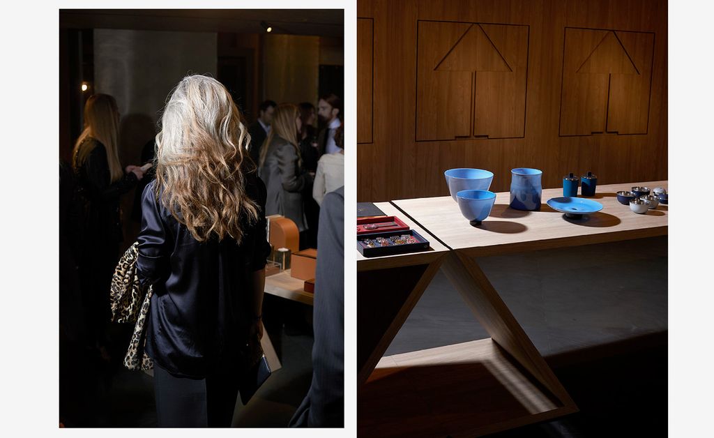 New Armani Casa showroom shot by Lukas Wassmann Wallpaper