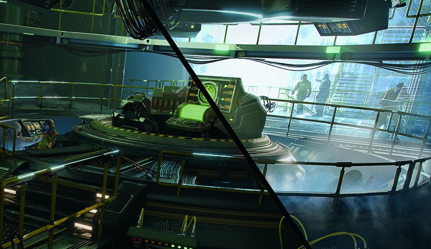 Images from a tutorial on how to make digital art in Blender