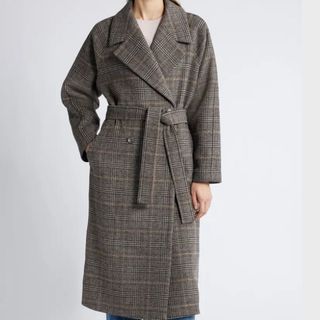 Treasure & Bond Plaid Coat