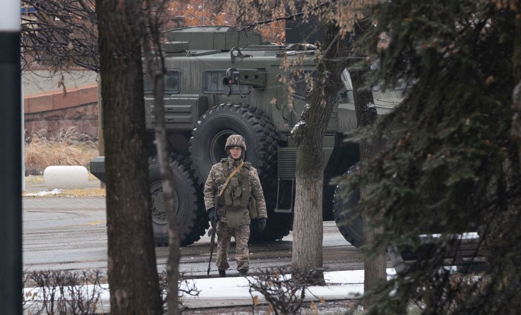 Soldier in Kazakhstan