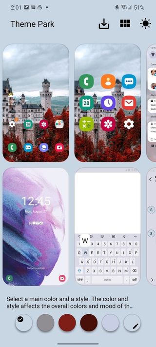 Customizing with Good Lock and Theme Park