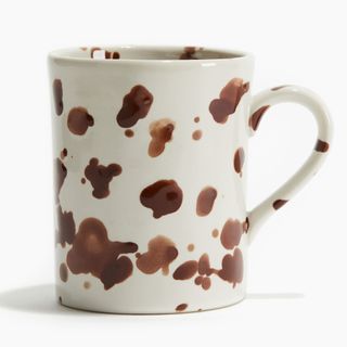 Speckled-Glaze Stoneware Mug