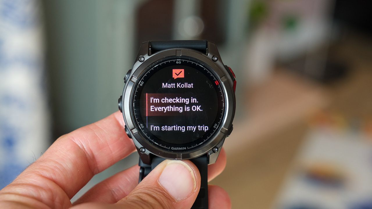 Garmin Fenix 8 Pro MicroLED in hand