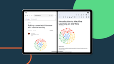 Drag and drop functions in the tablet version of Android