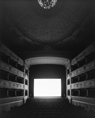 Teatro dei Rozzi, Siena 2014, Summer Time, by Hiroshi Sugimoto, 2014. Courtesy of the artist and Marian Goodman Gallery