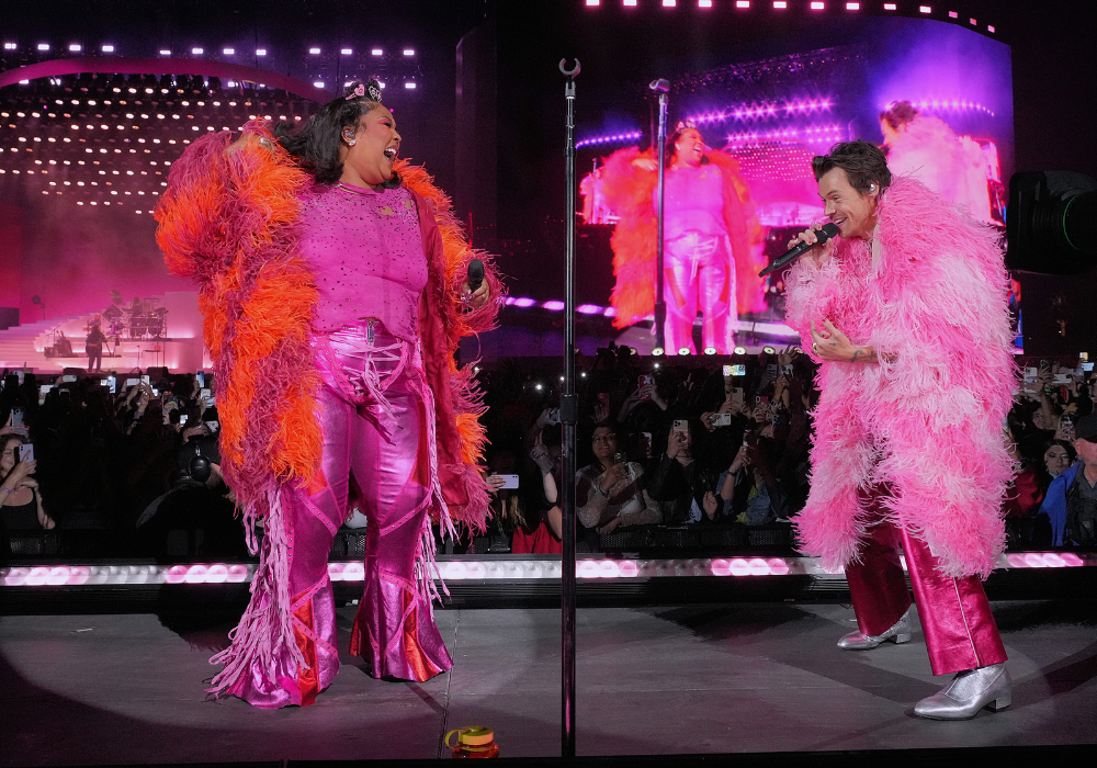 Rental Halloween Costumes: Lizzo and Harry Styles at Coachella