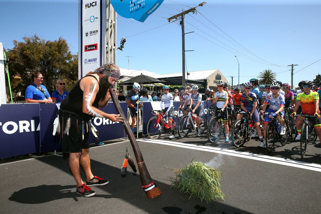 The women's race gets a special send off