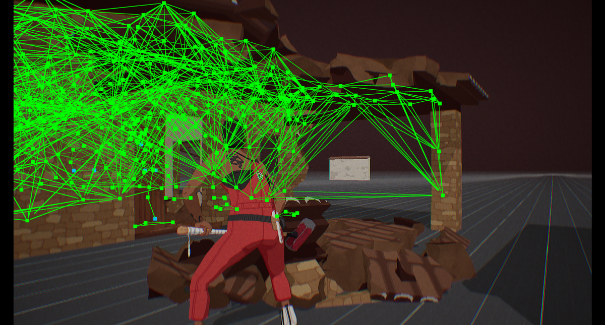 Screens, models and art from an Unreal Engine 5 game about destruction