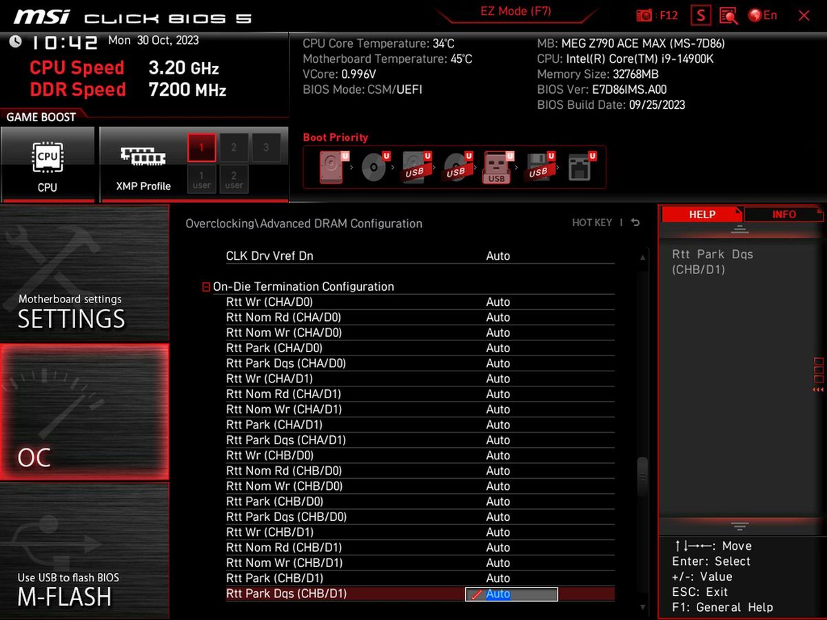MSI MEG Z790 Ace MAX
