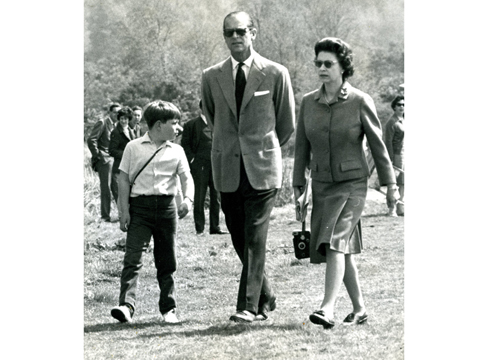 In 1968, The Queen, Prince Philip and Prince Andrew enjoy the Royal Windsor Horse Show, which takes place in their own back garden