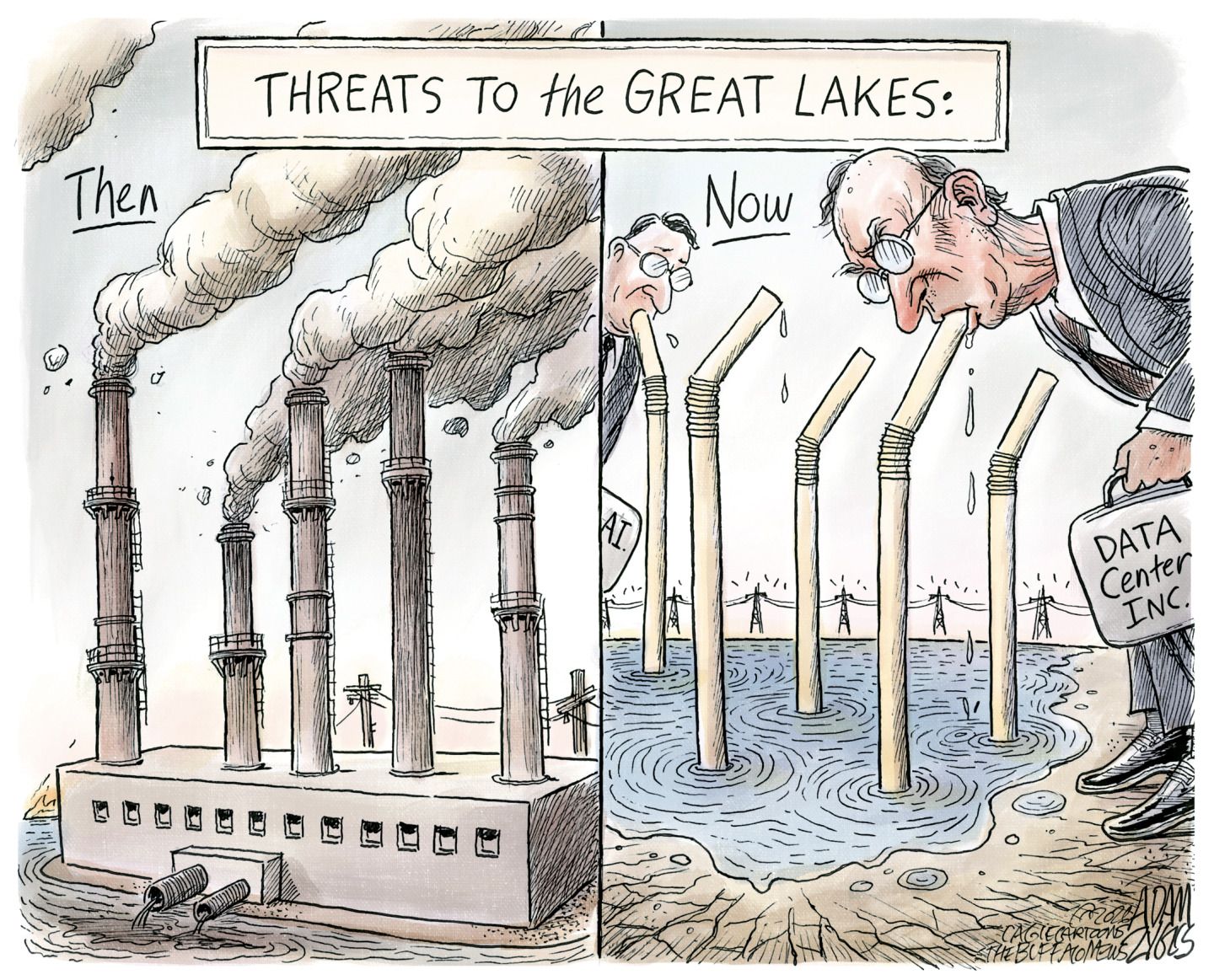 
                                Political cartoon
                            