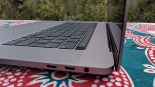 macbook pro's thin chassis