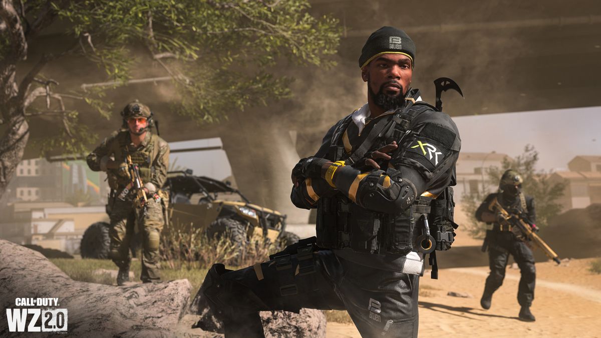 Kevin Durant in Warzone 2