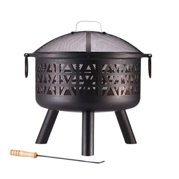 vonhaus Geo Fire Pit