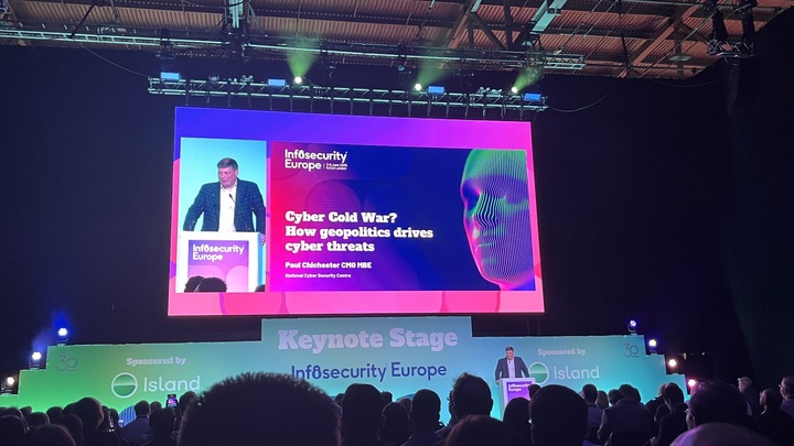 Paul Chichester at Infosec europe 2025