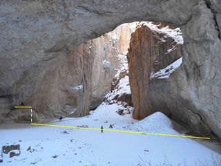 natural bridge, wcs, afghanistan, stone bridge, stone archway, geology, geological wonders