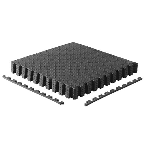 1/2-Inch Interlocking Eva Foam Exercise Puzzle Mat Home Gym Flooring 