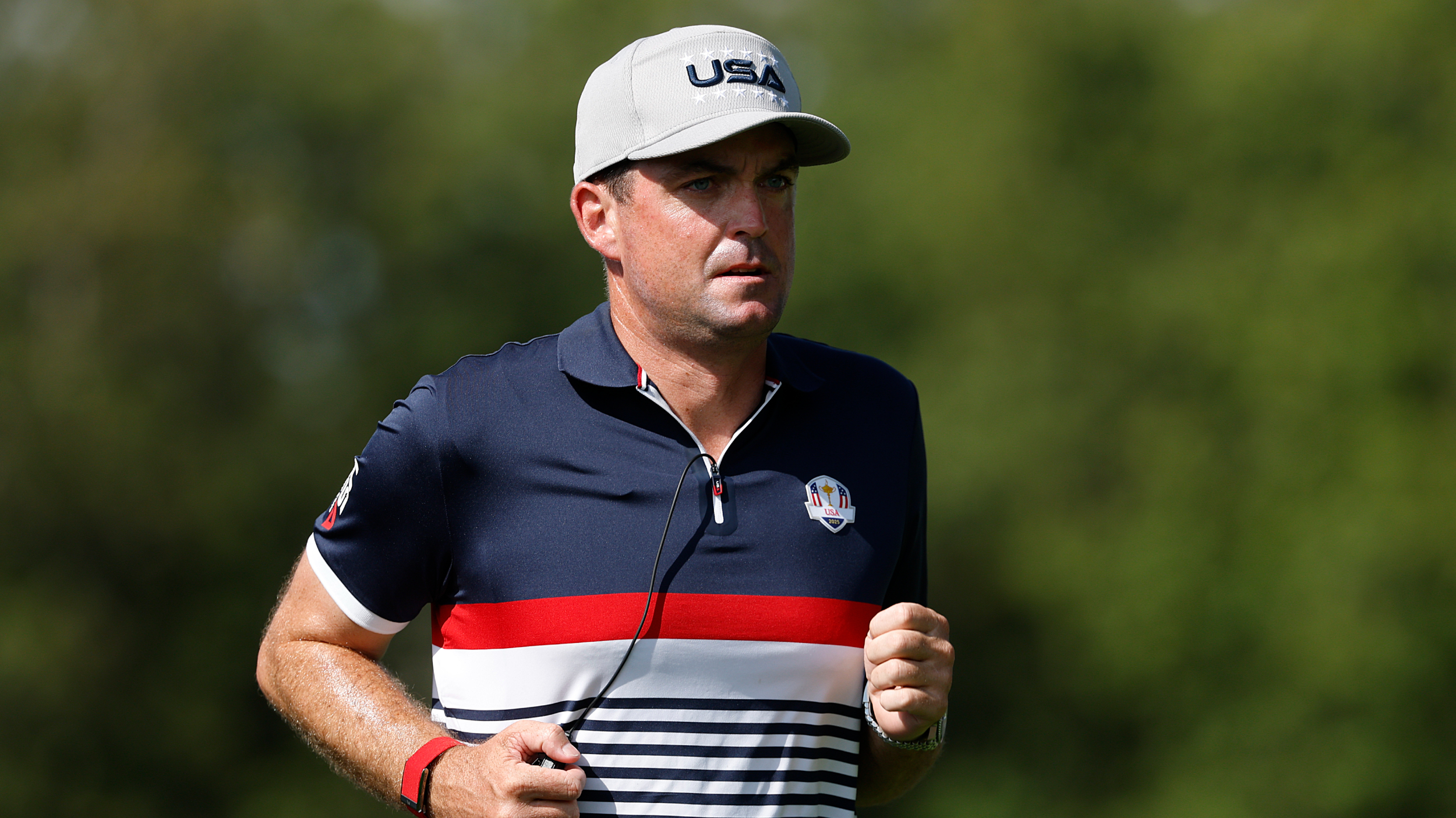 Keegan Bradley at the Ryder Cup