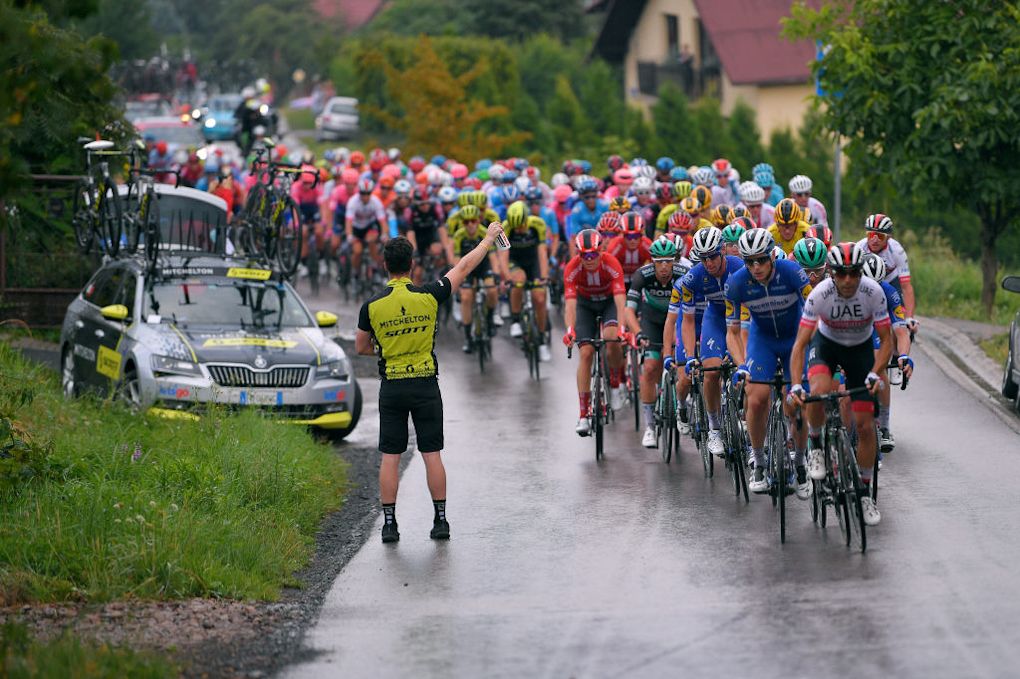 The Poland peloton