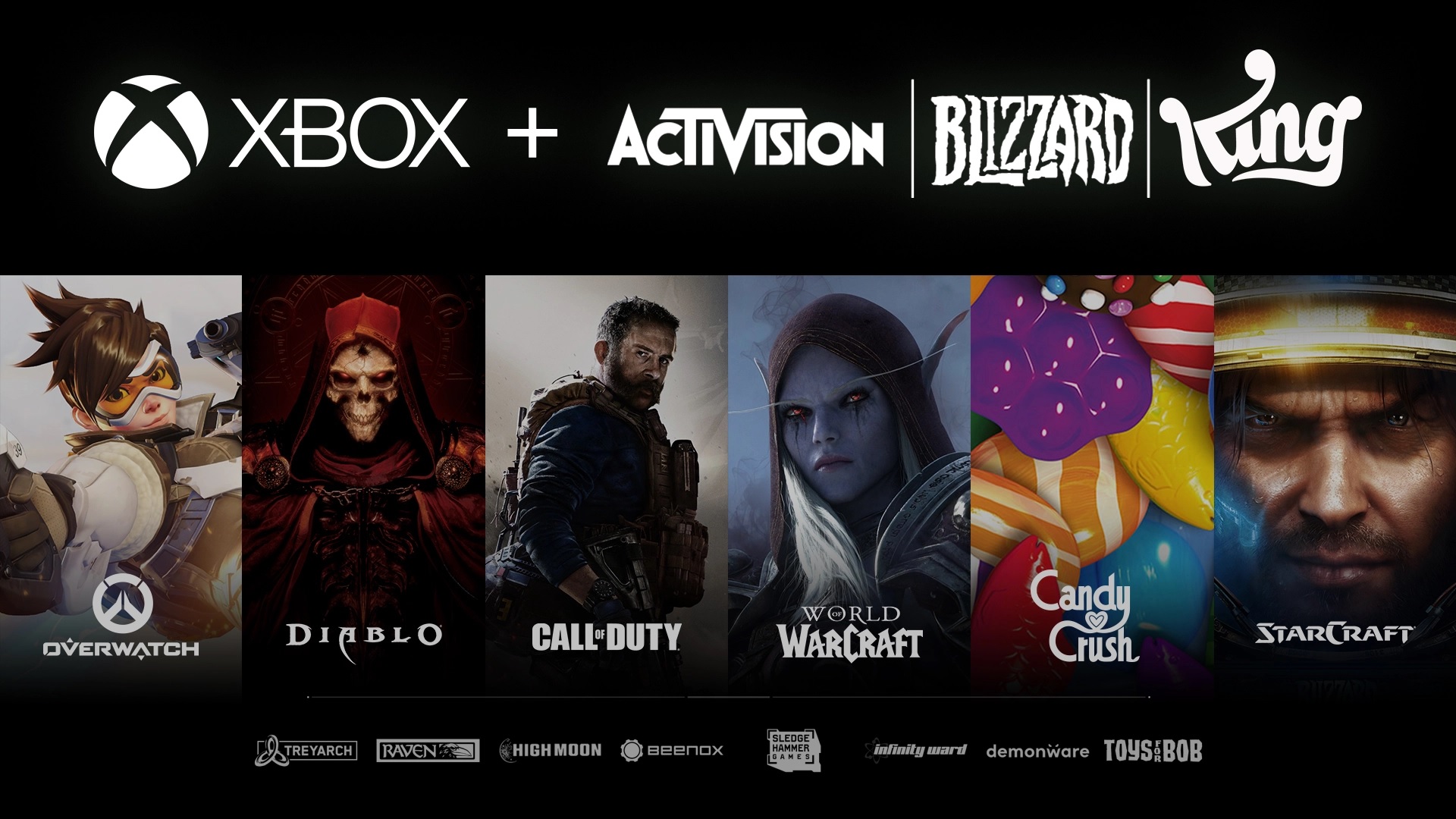 Xbox Game Studios + Bethesda + Activision-Blizzard Studio Tier