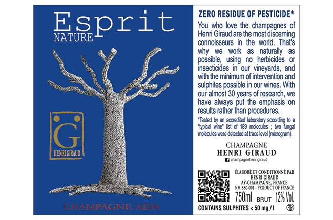 Henri Giraud zero pesticide