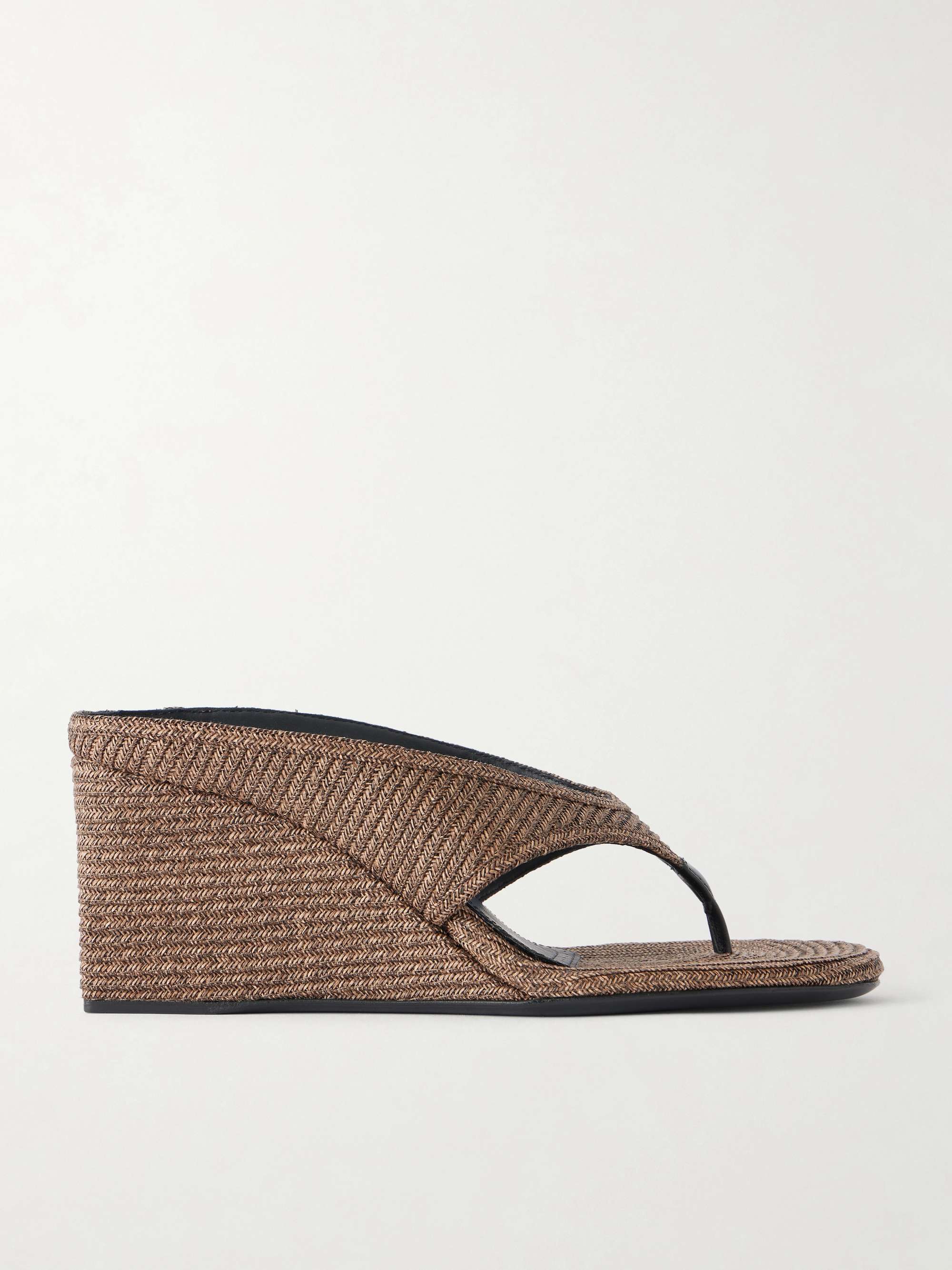 Tong 75 Suede Wedge Sandals