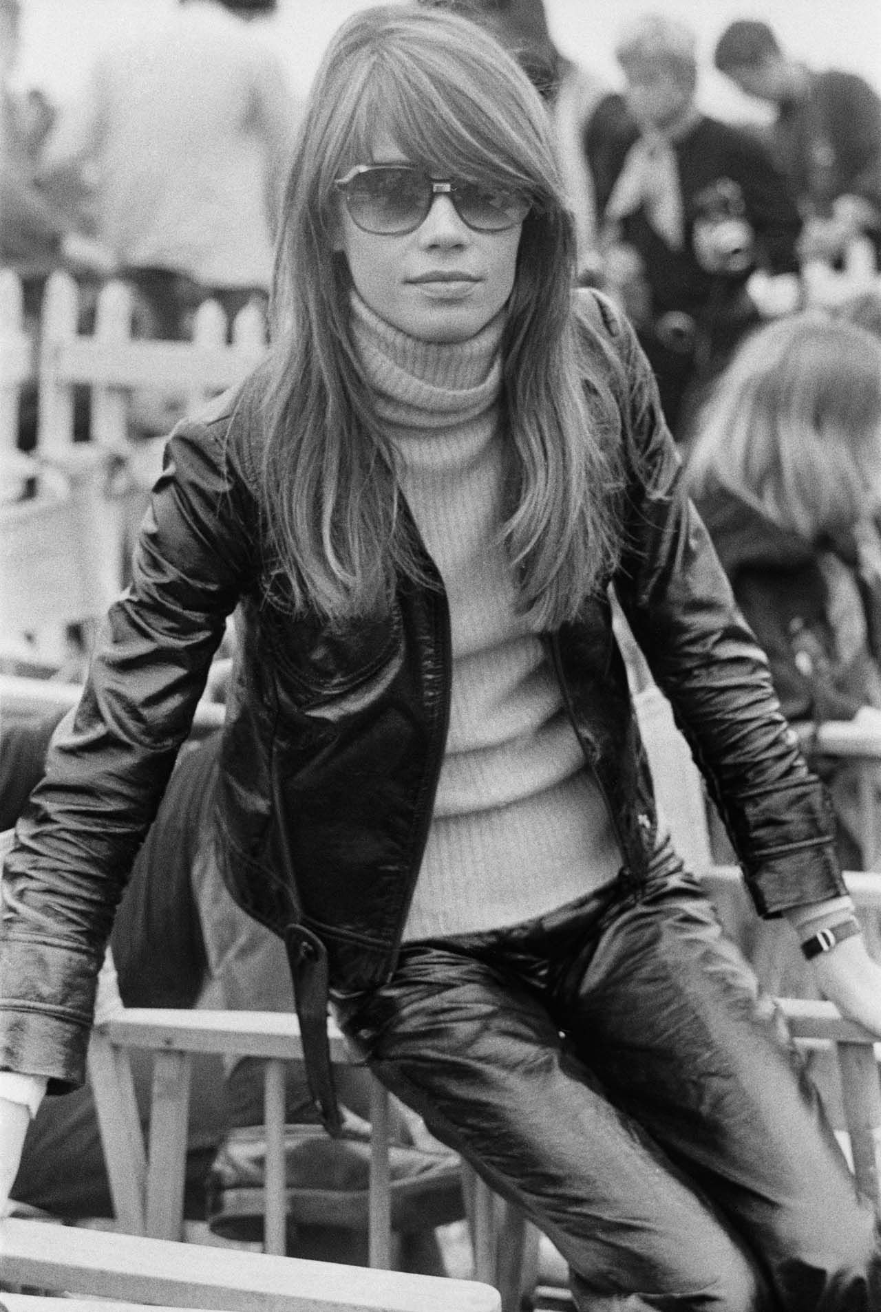 French chanteuse Francois Hardy