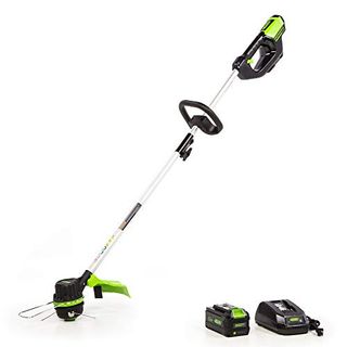 Greenworks 14-Inch 40V Brushless String Trimmer, 3AH Battery and Charger Included, ST-140