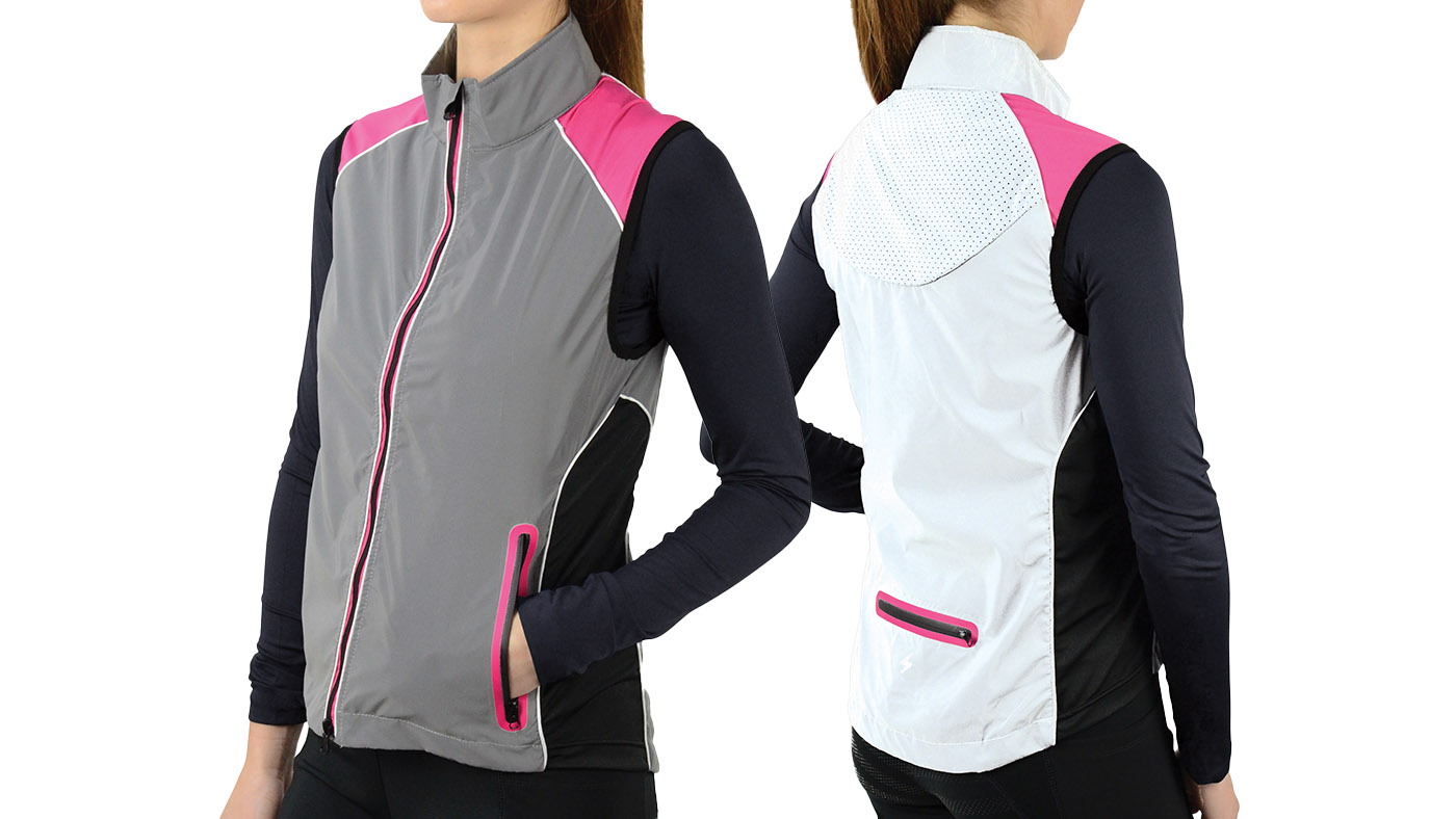 Hy Silva Flash two-tone reflective gilet